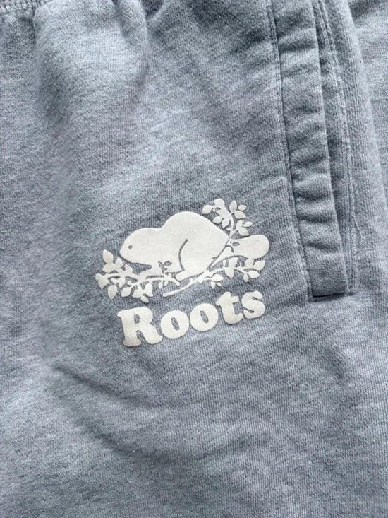 Roots Athletic Boyfriend Sweatpants Gray Gender Free Womenโs Size 0 / XXS - Picture 4 of 7